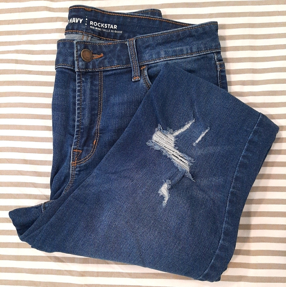 Old Navy rockstar jeans